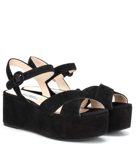 Prada platform sandals sale